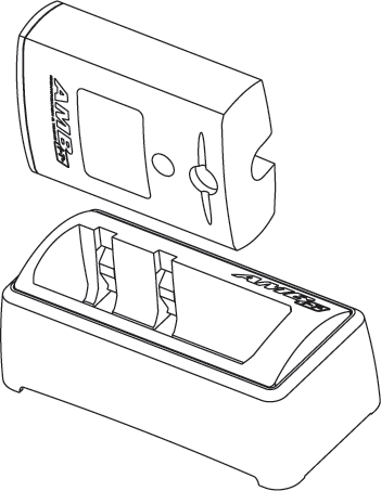 figure 3.3 : Charging cradle
